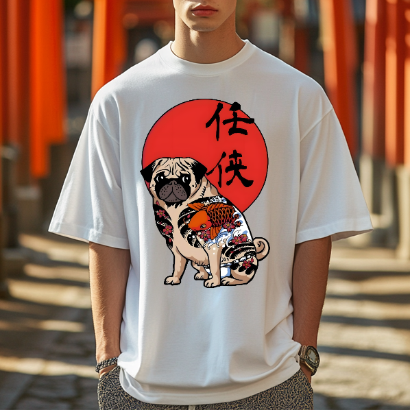 Dog Japanese Style Classic Tee