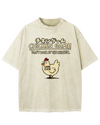 Chicken Game Vintage Washed T-shirt