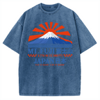 Vintage Japan Mount Fuji Vintage Washed T-shirt