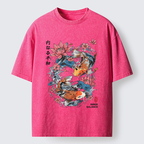 Unisex Koi Serenity Washed T-Shirt