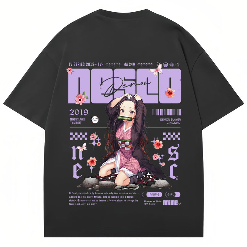Anime girl two-sided Classic T-Shirt