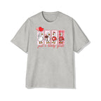 Unisex Just A Lovely Goose Valentine's Day Print T-shirt