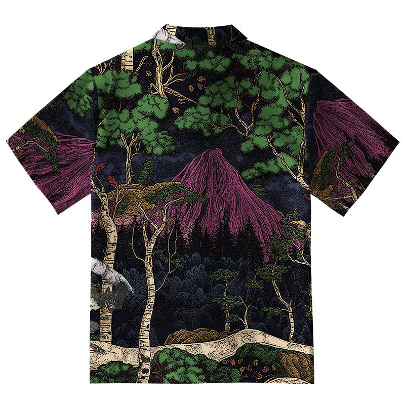 Horrible Ghoul Button-up Shirt