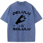 Funny Social Media Meme Washed T-Shirt