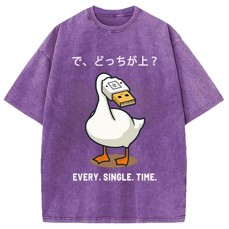 So Which One Is Better Washed T-Shirt