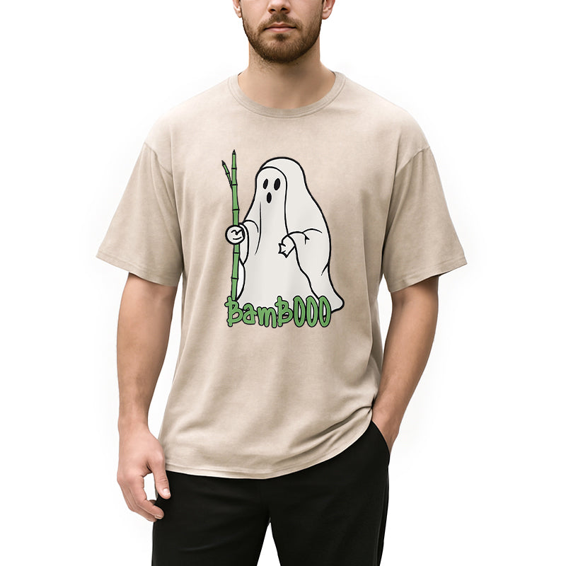 BambOOO Joke Ghost Washed T-Shirt