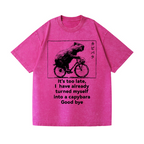 Capybara Vintage Wash Japanese Design T-Shirt