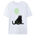 Black Cat And Balloon Classic T-Shirt
