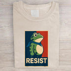 Portland Frog Vintage Washed T-shirt  Art Print T-Shirt