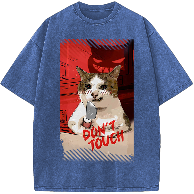 Unisex Touch It and See Vintage Washed T-Shirt
