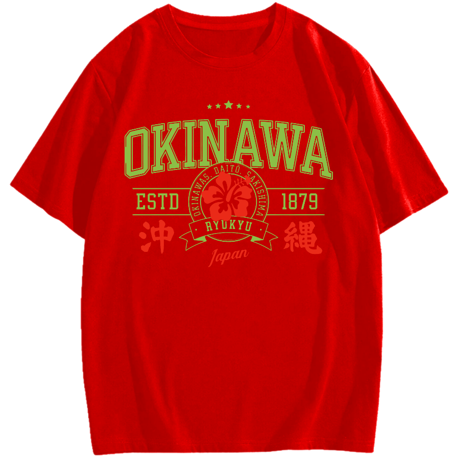 Okinawa JP Cotton casual T-shirt