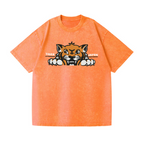 Japan Tiger Vintage Wash Japanese Design T-Shirt