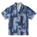 Palms Meets Geometric Art Aloha Hawaiian Shirt