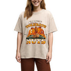 Can't Tolerate Nuts Washed T-Shirt