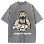 Story of My Life Washed T-Shirt