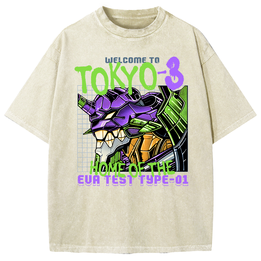 Welcome to Tokyo Vintage Washed T-shirt