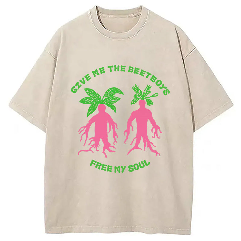 Give Me The Beetboys Washed T-Shirt