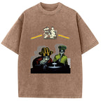 Pull-up Mr Selekta! Washed T-Shirt