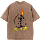 PULLLL UP! Washed T-Shirt