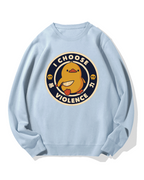 Violent Duck Cotton Sweatshirt