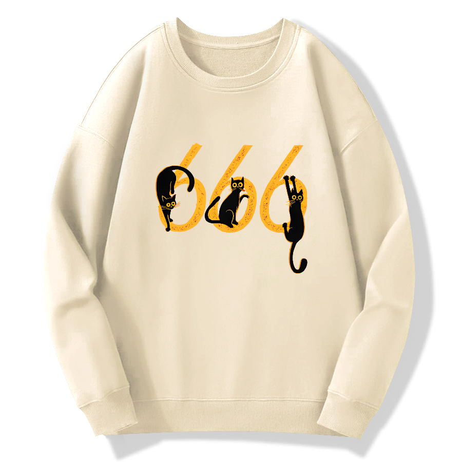 CAT 666 Cotton Pullover Sweatshirt