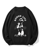 Japanese Bunny Girl Cotton Sweatshirt