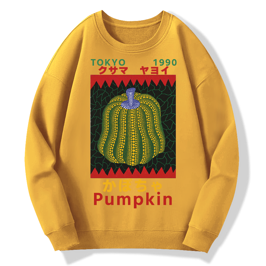 Tokyo Punpkin Geek Cotton Sweatshirt