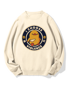 Violent Duck Cotton Sweatshirt