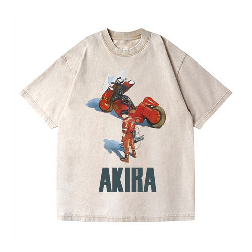 Akira Vintage Wash Japanese Design T-Shirt