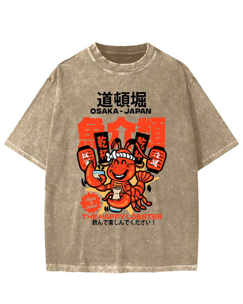Osaka Lobster Vintage Washed T-shirt