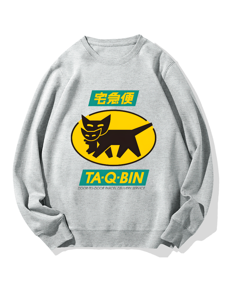 TA-Q-BIN Yamato Transport Cotton Sweatshirt