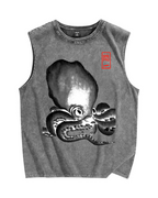Vintage Distressed Washed Tank Top