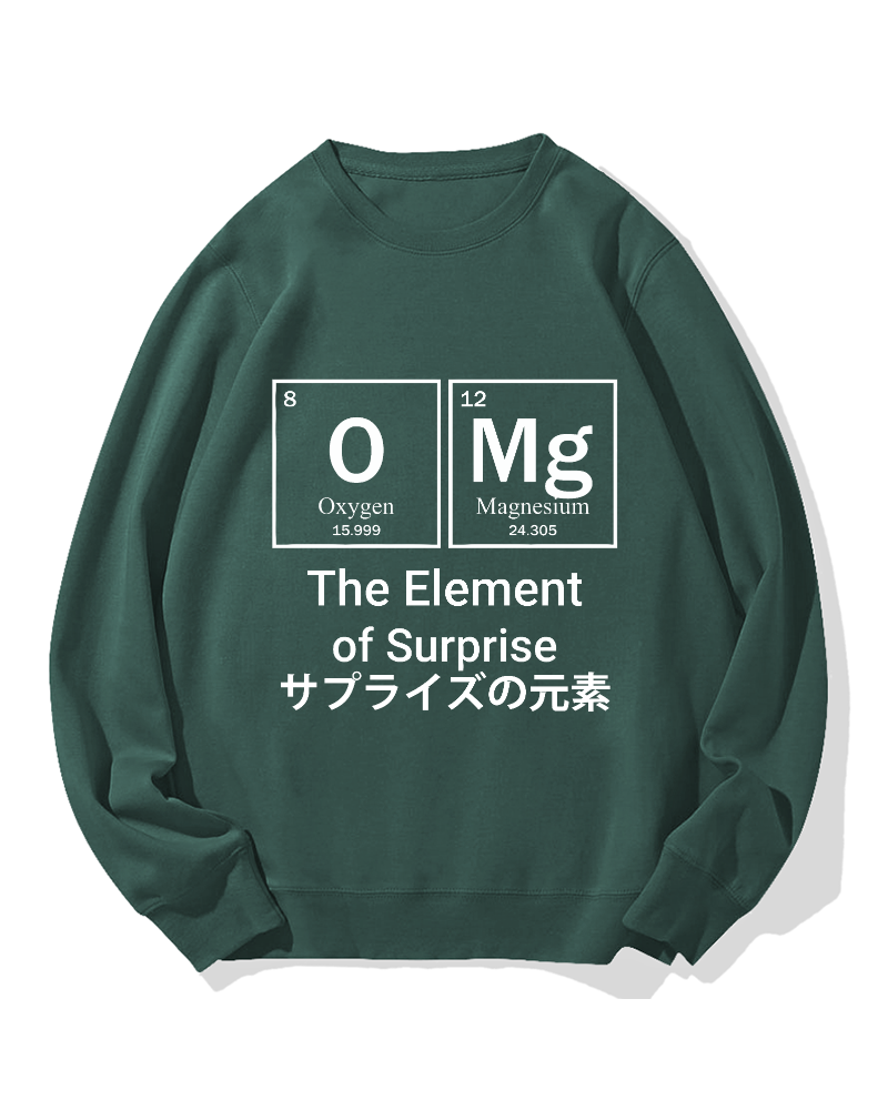 The Element of Surprise Cotton Sweatshirt
