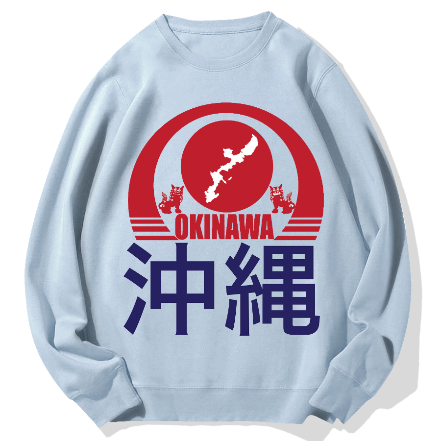 Okinawa Geek Cotton Sweatshirt
