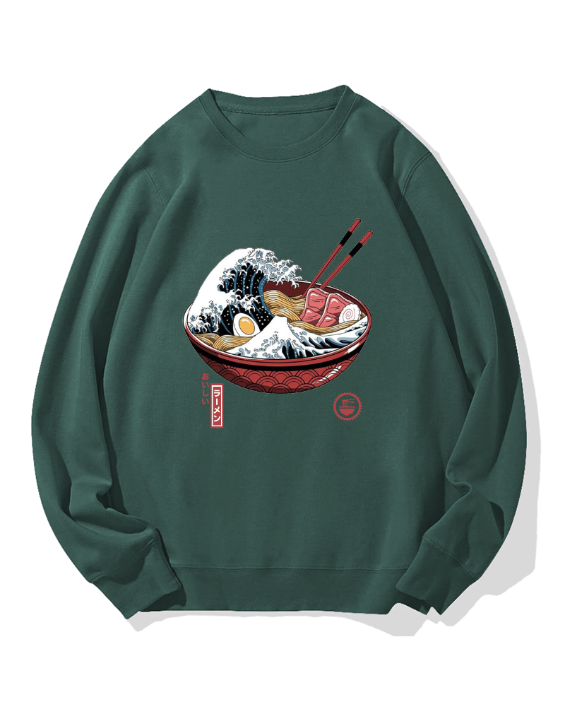 Great Ramen Cotton Sweatshirt