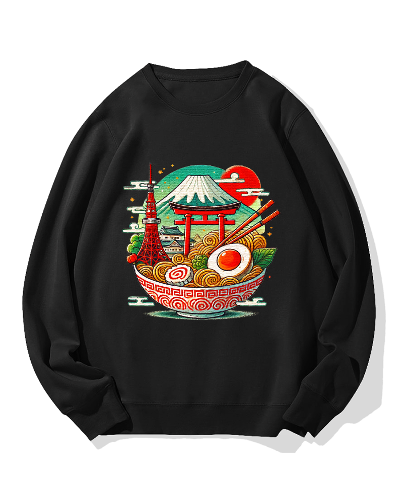 Tokyo Ramen Cotton Sweatshirt