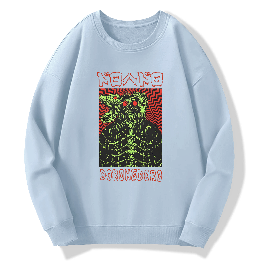 Anime Retro Cotton Pullover Sweatshirt