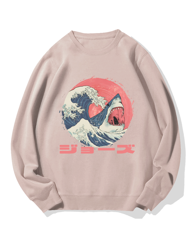 Big Shark Cotton Sweatshirt