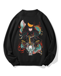 Japanese Samurai Cotton Sweatshirt
