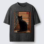 Unisex Guardian of the Steps Washed T-Shirt