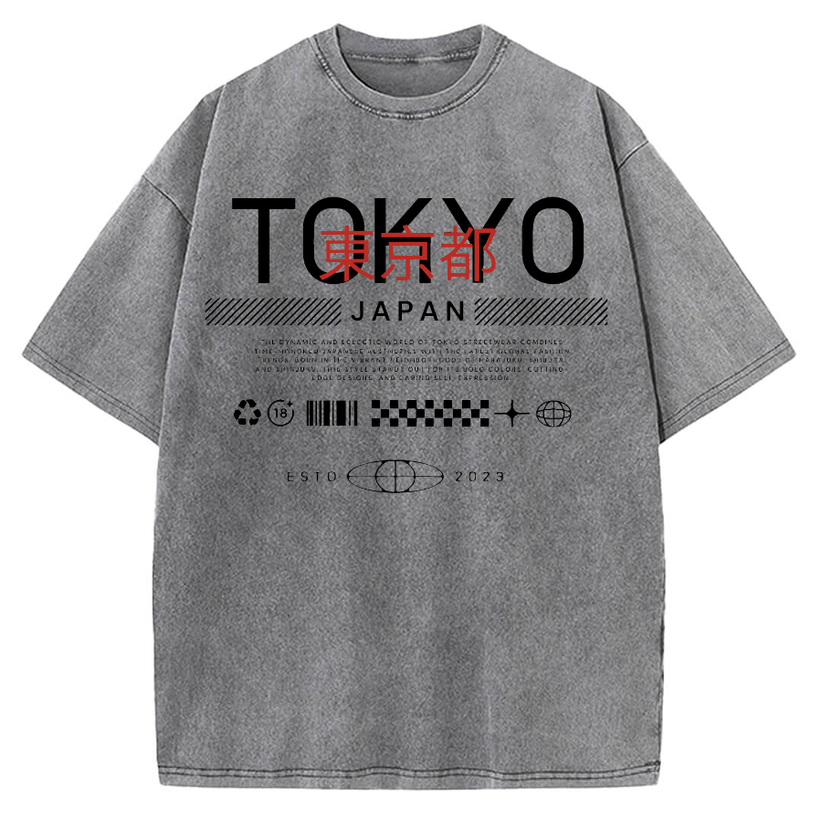 Tokyo Vintage Washed T-shirt