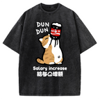 Salary Increase Vintage Washed T-shirt