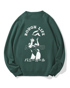 Japanese Bunny Girl Cotton Sweatshirt
