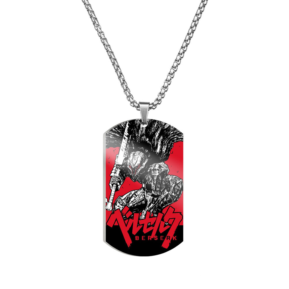 Berserk Behelit Golden Age Dog Tag Necklace