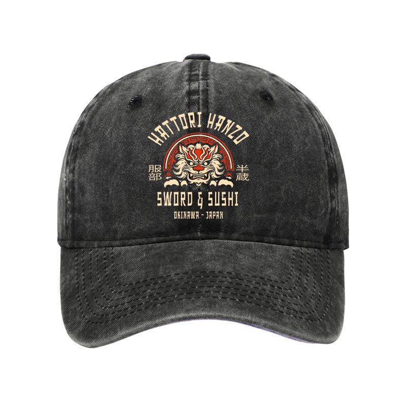 Hattori Hanzo Sword Washed Cap