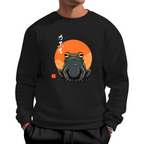 Peace and harmony Cotton Pullover Sweatshirt
