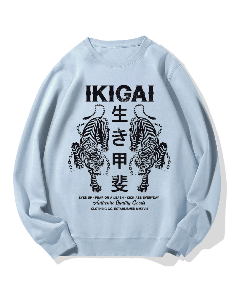 Reason for living Tigers Cotton Sweatshirt