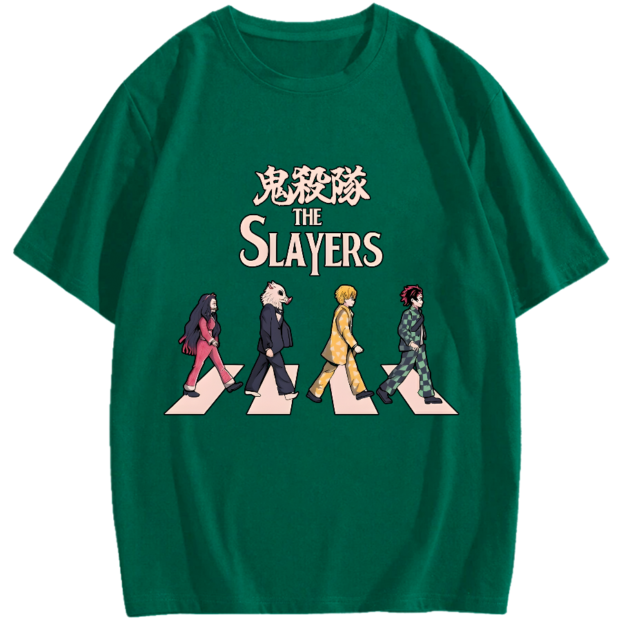 The Slayers Japanese Anime Kimetsu no Yaiba Cotton casual T-shirt