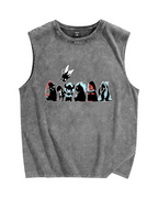 Solo Leveling Vintage Distressed Washed Tank Top