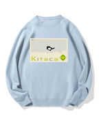 Kitaca in Hokkaido Japan Cotton Sweatshirt